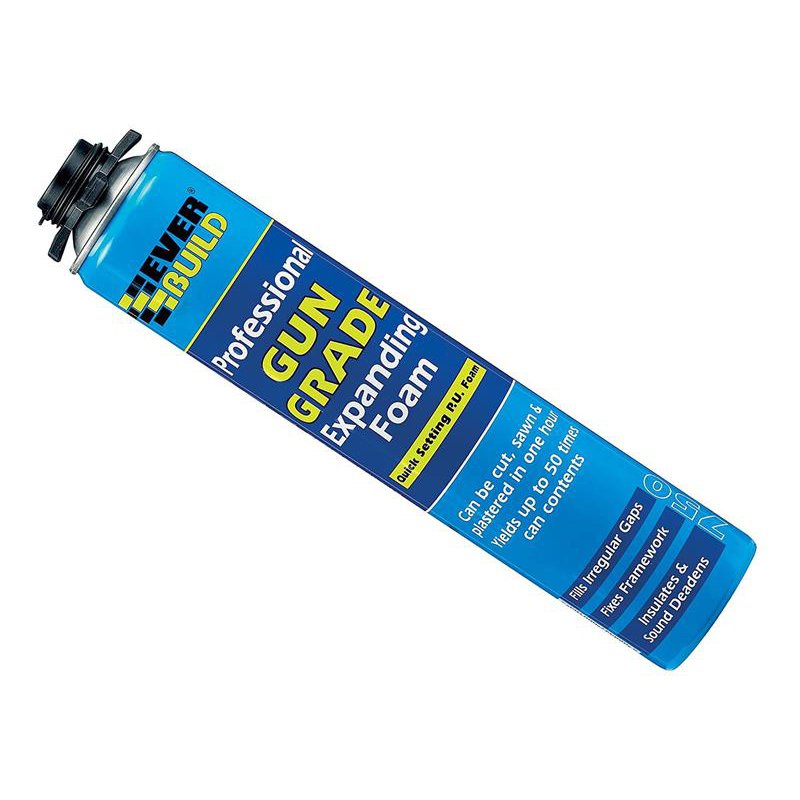 Everbuild Sika - Pro Gun Grade Expanding Foam 750ml