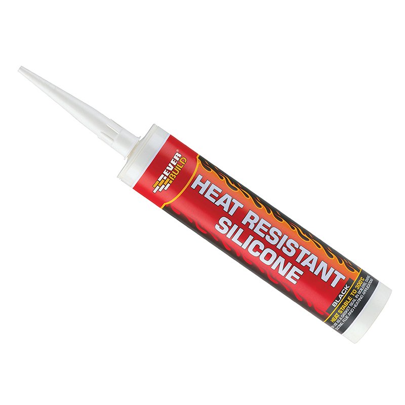 Everbuild Sika - Heat Resistant Silicone C3