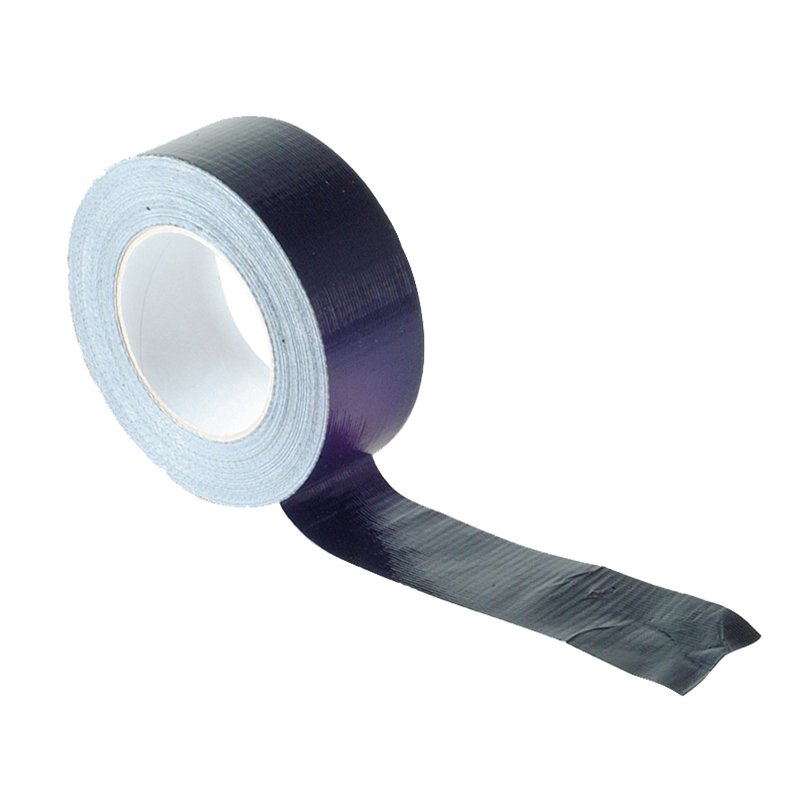 50mm x 50m Black Faithfull - Gaffa Tape