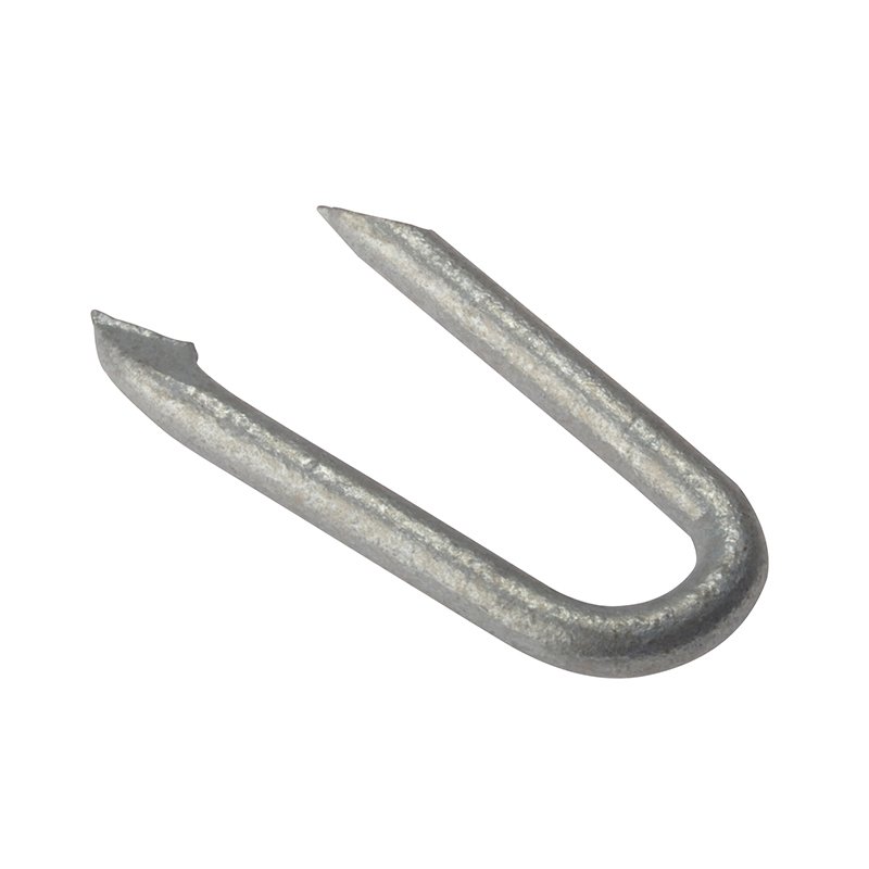 15mm (Bag Weight 250g) ForgeFix - Netting Staples, Galvanised