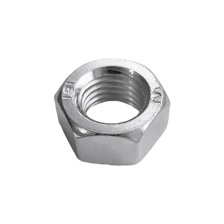 BM Steel 100 Pack - M24 Hexagon Full Nut BZP