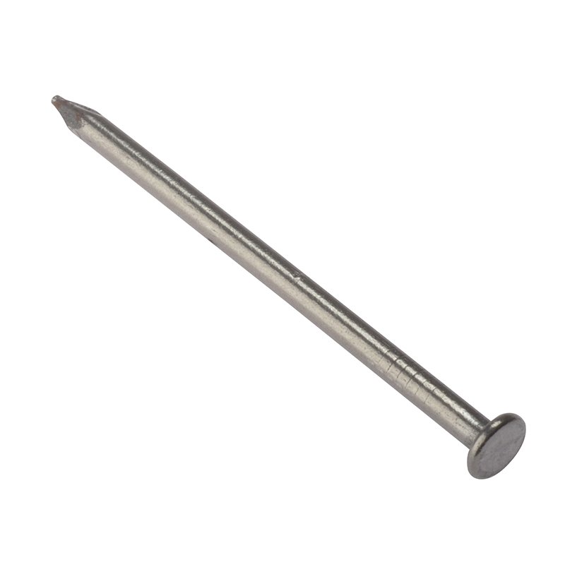 ForgeFix - Round Head Nails, Bright Finish