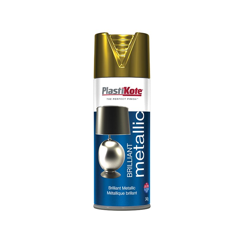 Gold 400ml PlastiKote - Brilliant Metallic