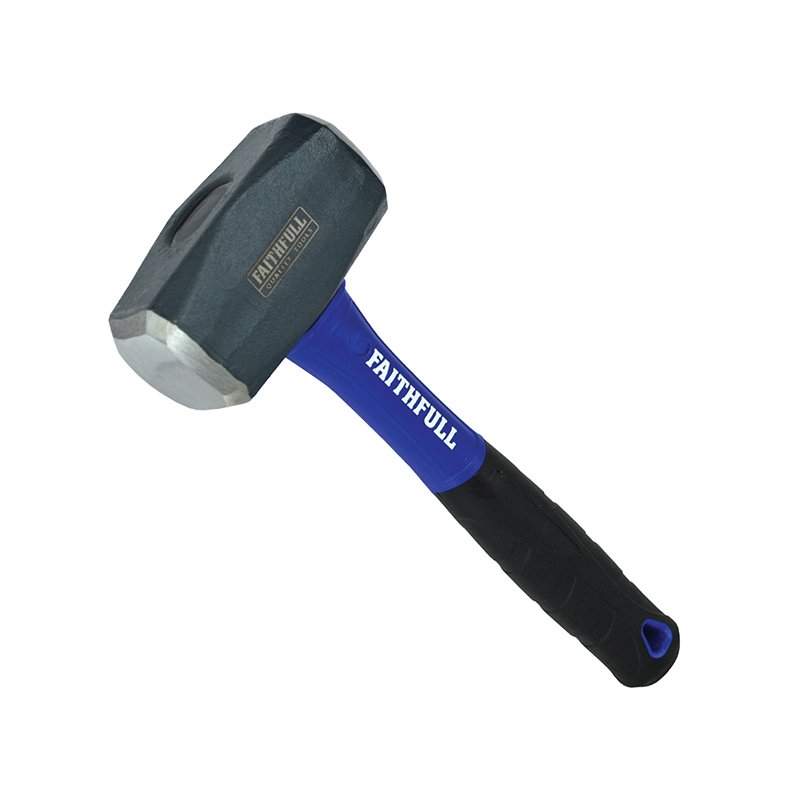 1.13kg (2.1/2 lb) Faithfull - Club Hammer, Fibreglass Handle