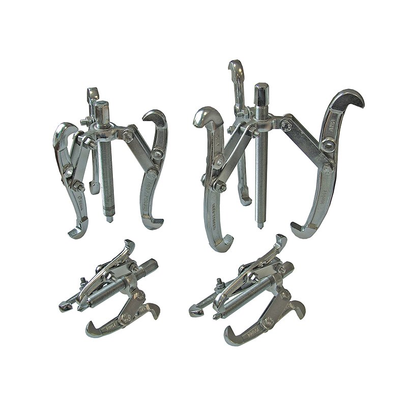 Faithfull - Bearing Puller Set, 4 Piece 75 100 150 & 200mm