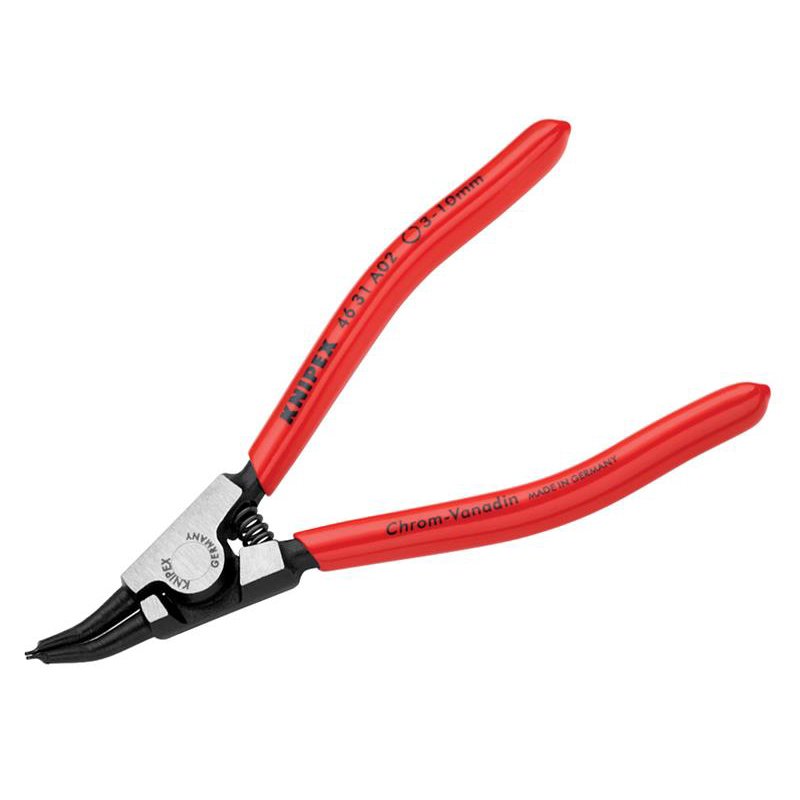 3-10mm A02 Knipex - 46 31 External 45 Circlip Pliers Series