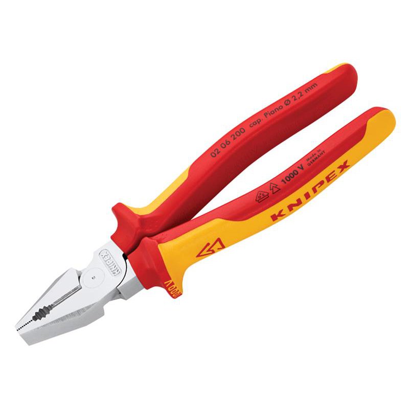 Knipex - VDE High Leverage Combination Pliers 200mm