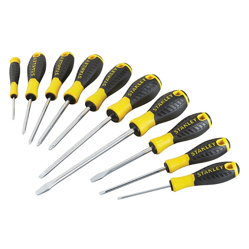 STANLEY? - 0-60-211 Essential Screwdriver Set, 10 Piece