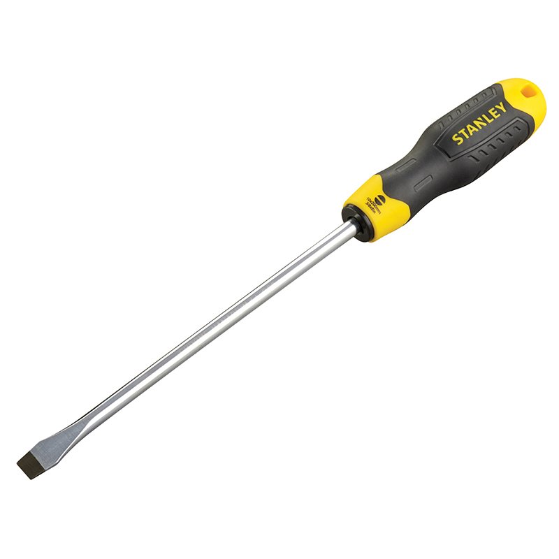 STANLEY? - Cushion Grip Screwdriver Flared Tip 10 x 200mm