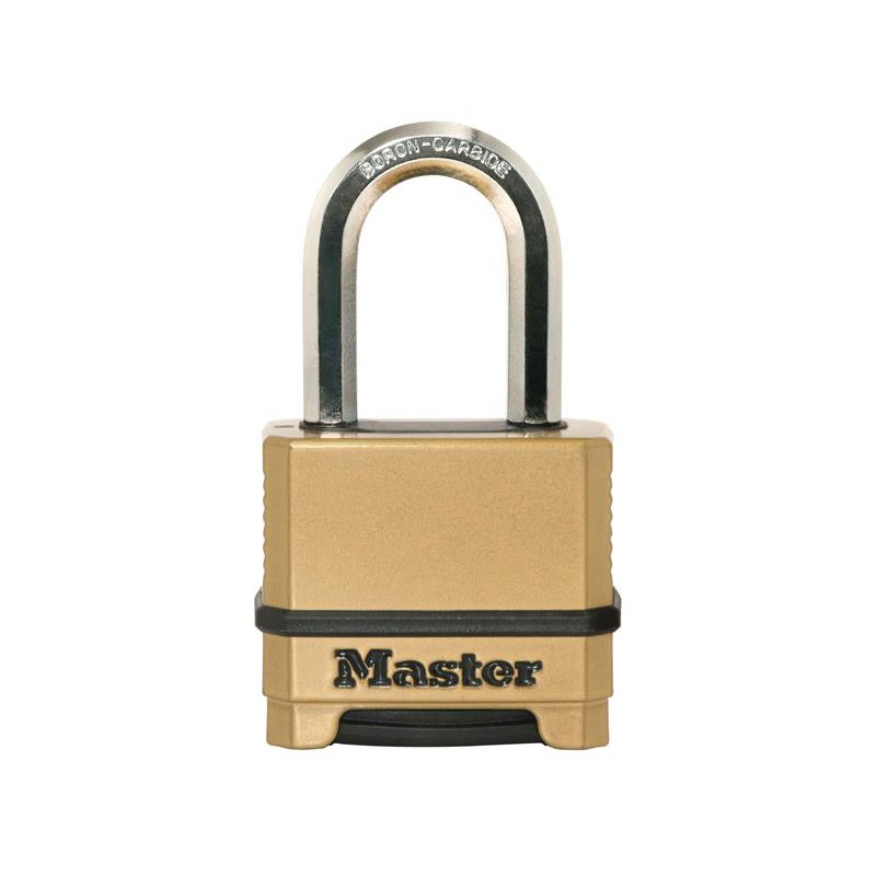 Master Lock - Excell? 4-Digit Combination 50mm Padlock - 38mm Shackle