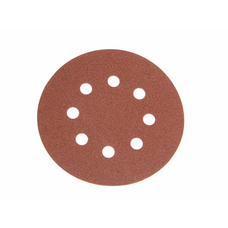 Faithfull - Hook & Loop Sanding Disc DID3 Holed 125mm x 240G (Pack 25)