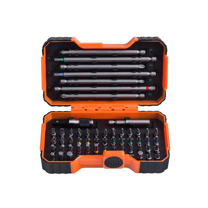 Bahco - 59/S54BC Colour-Coded Bit Set, 54 Piece