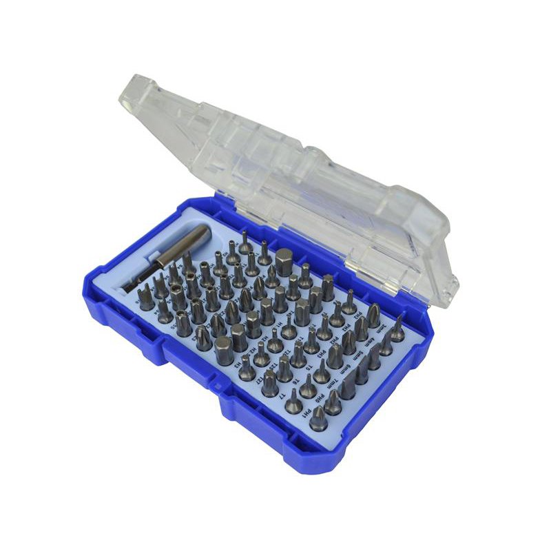 Faithfull - Screwdriver Bit Set, 61 Piece