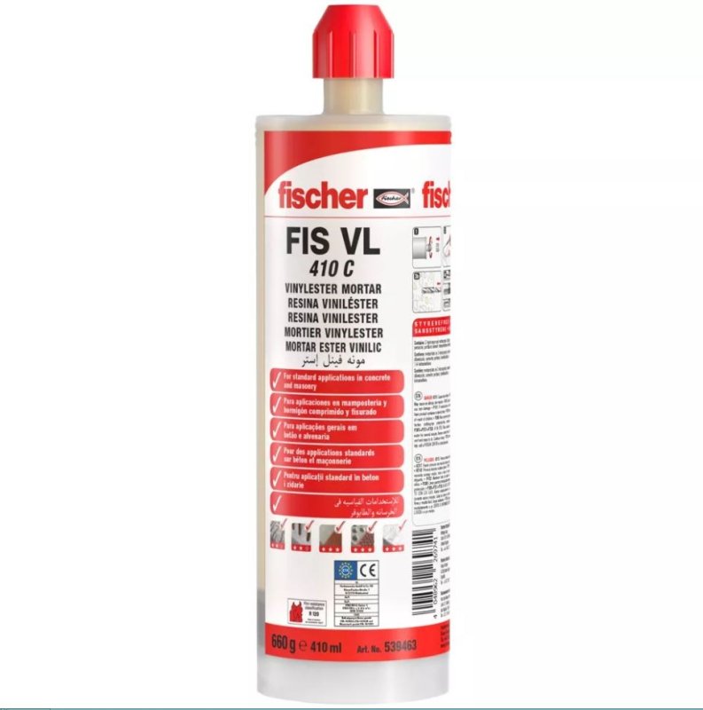 B+M VL 410 C Vinylester Injection Resin - 410ml