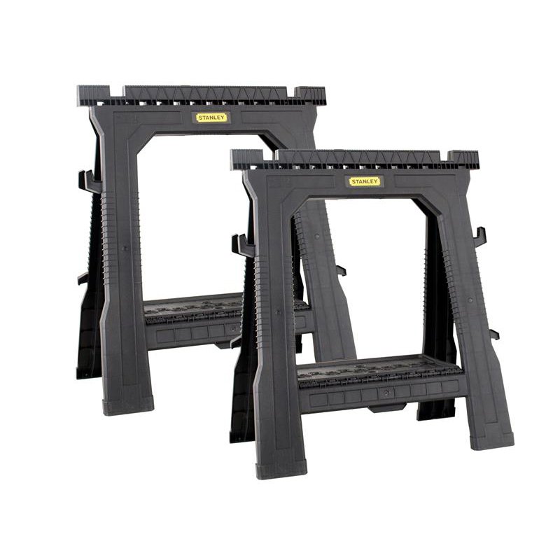 STANLEY? - Folding Sawhorses (Twin Pack)