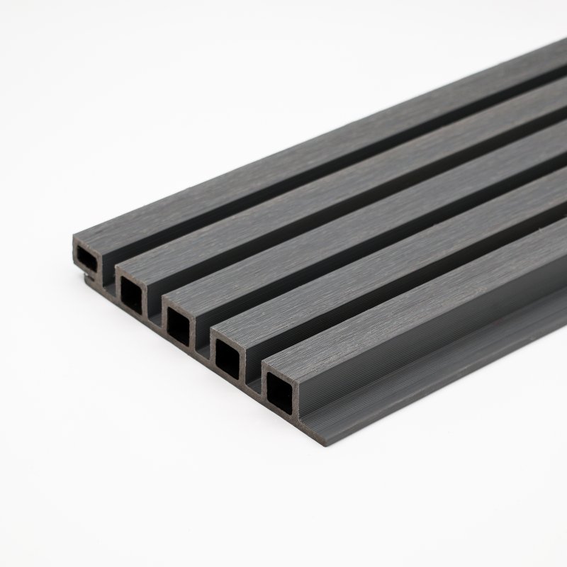 EazyClad 5S - Slate Grey Composite Extra Large 5-Batten Slatted Cladding