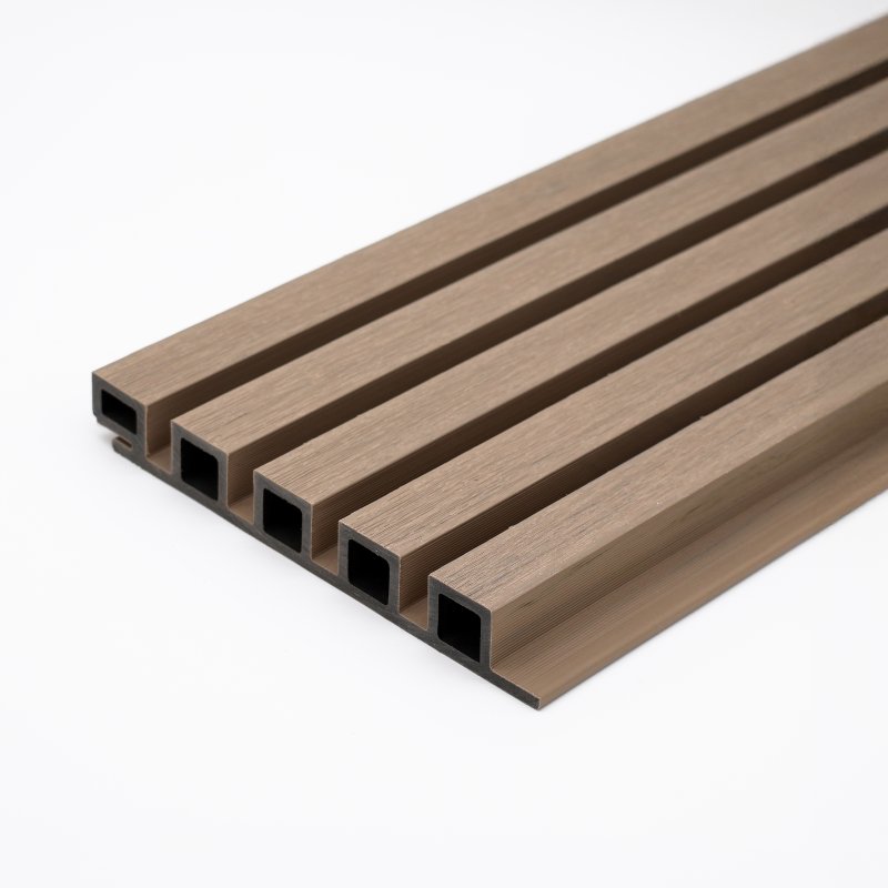 EazyClad 5S - Clay Beige Composite Extra Large 5-Batten Slatted Cladding