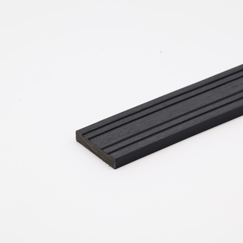 EazyClad 5S - Ebony Black Composite Panel Cladding Flat Trim