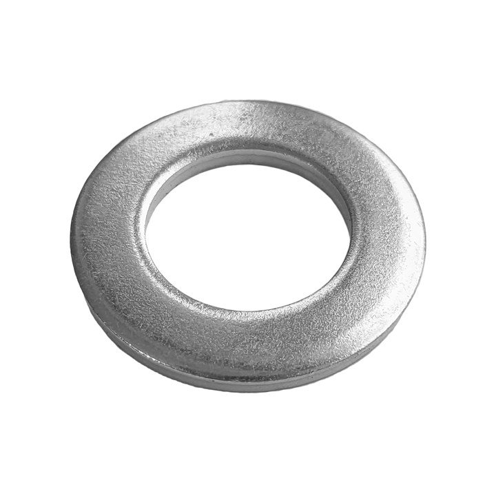 B+M 100 Pack - M12 Flat Round Washer BZP