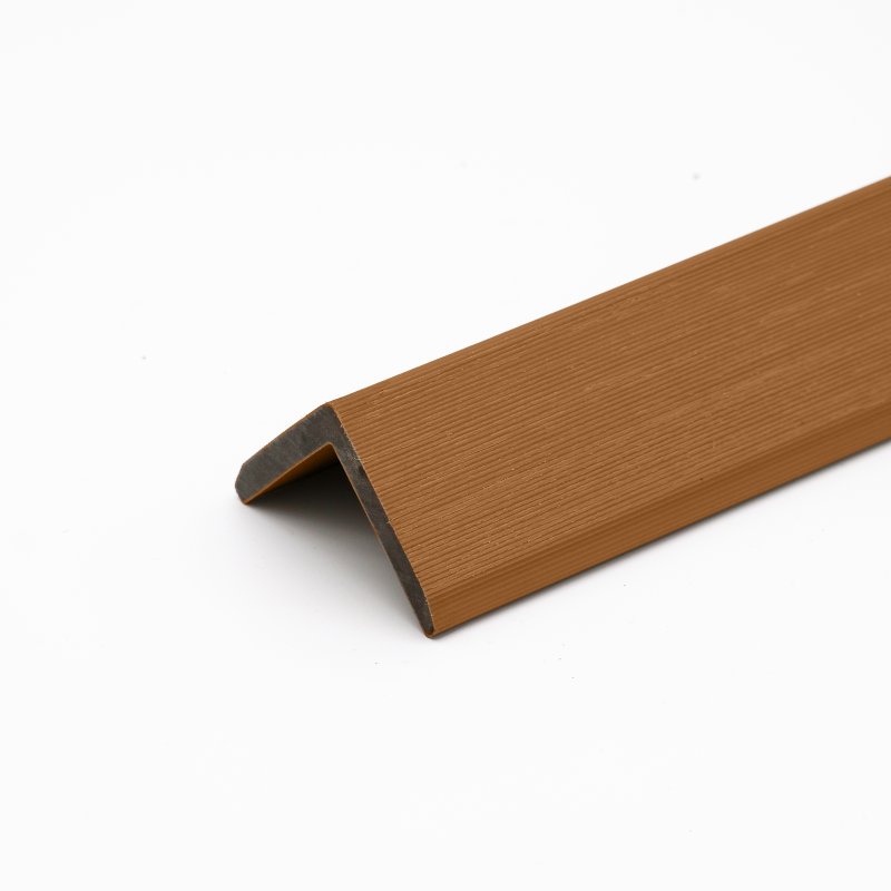EazyClad 5S - Classic Oak Angled Composite Cladding Trim