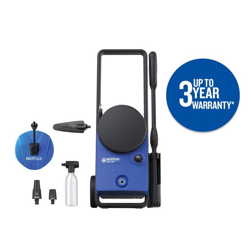 Nilfisk Nilfisk - CORE 130 Home & Garden Powercontrol Pressure Washer 130 bar 240V
