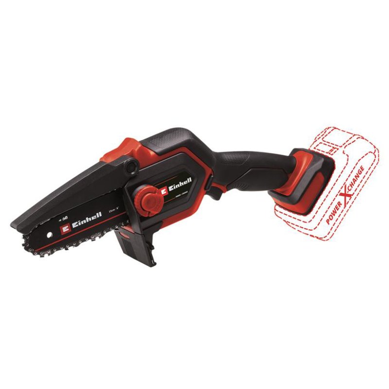 Einhell Einhell - GE-PS 18/15 Li BL-Solo Power X-Change Pruning Chain Saw 18V Bare Unit