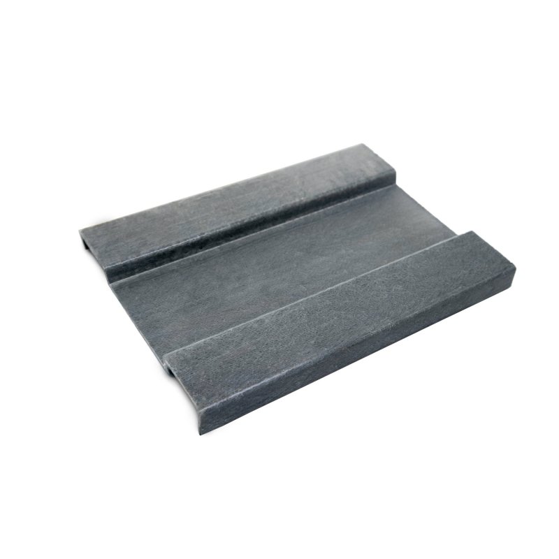 Barclay & Mathieson 6m Pultruded Toeplate Kickplate - 3mm x 150mm - Grey