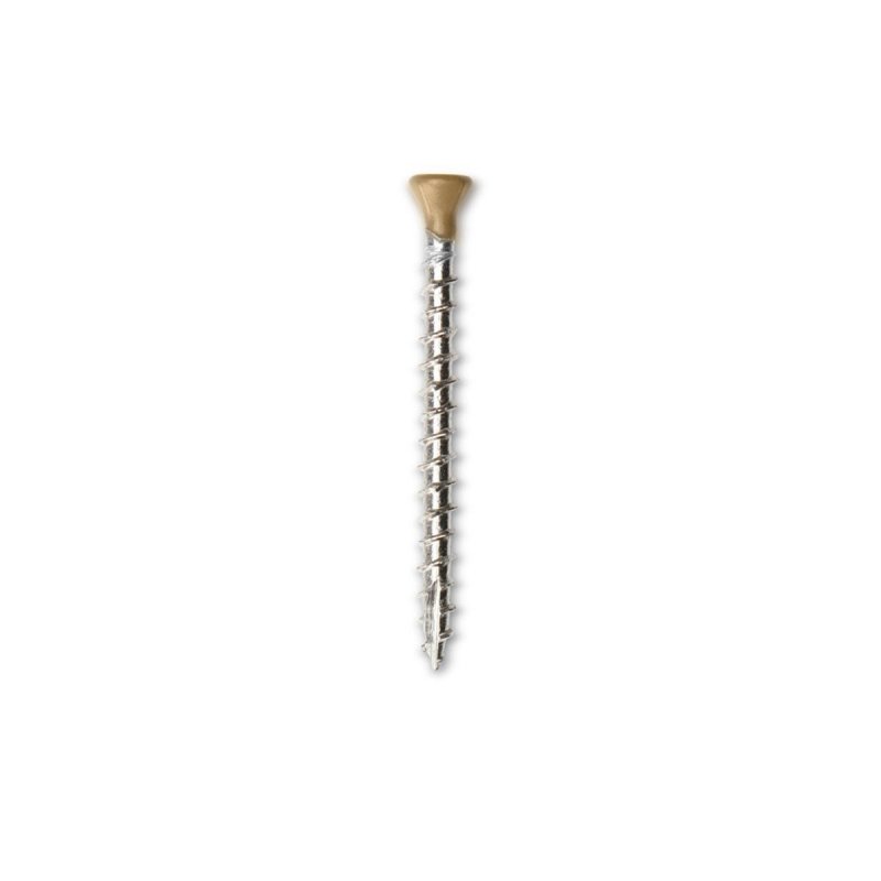 Ecoscape Ecoscape Forma - Natural Oak Colour Coded Screws for Cladding Trim - Pack of 50