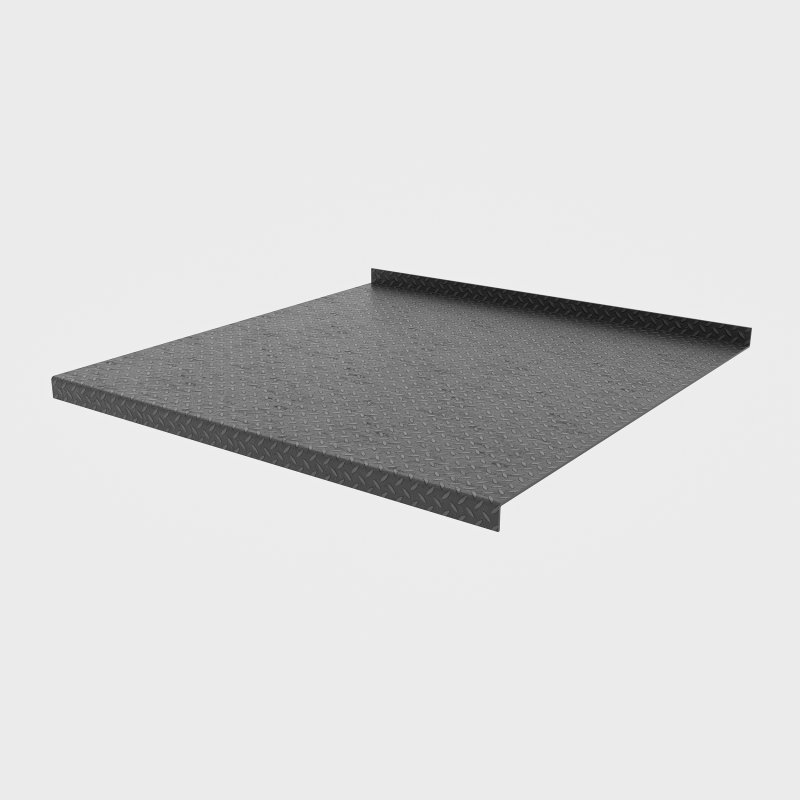 Barclay & Mathieson Durbar Landing Plates 900 x 900 x 4.5mm - 40mm Turn - 1 up / 1 down