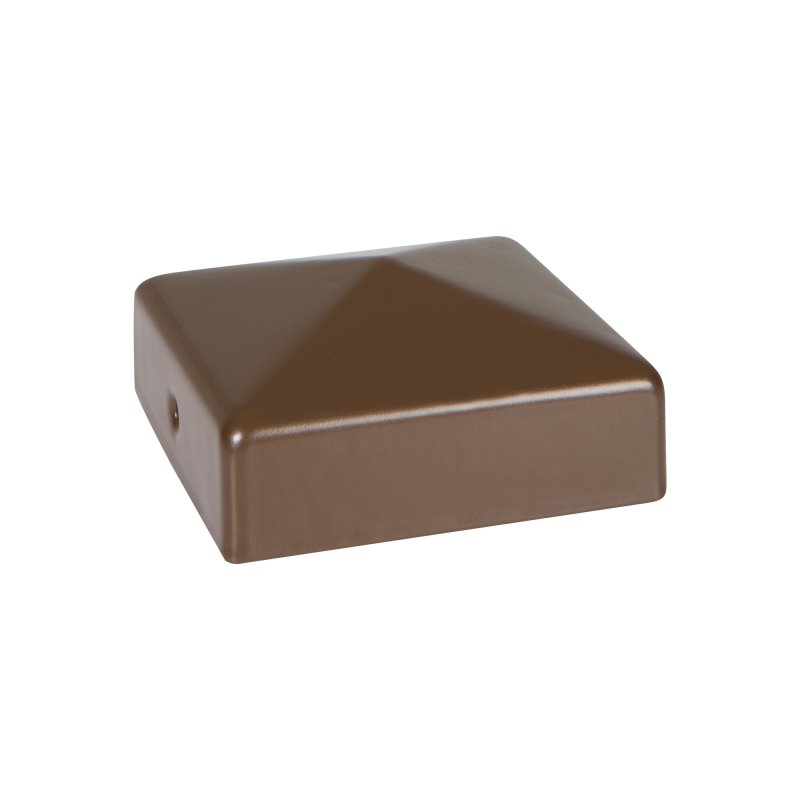 DuraPost® DuraPost® Post Cap With Bracket 75 x 75mm - Sepia Brown