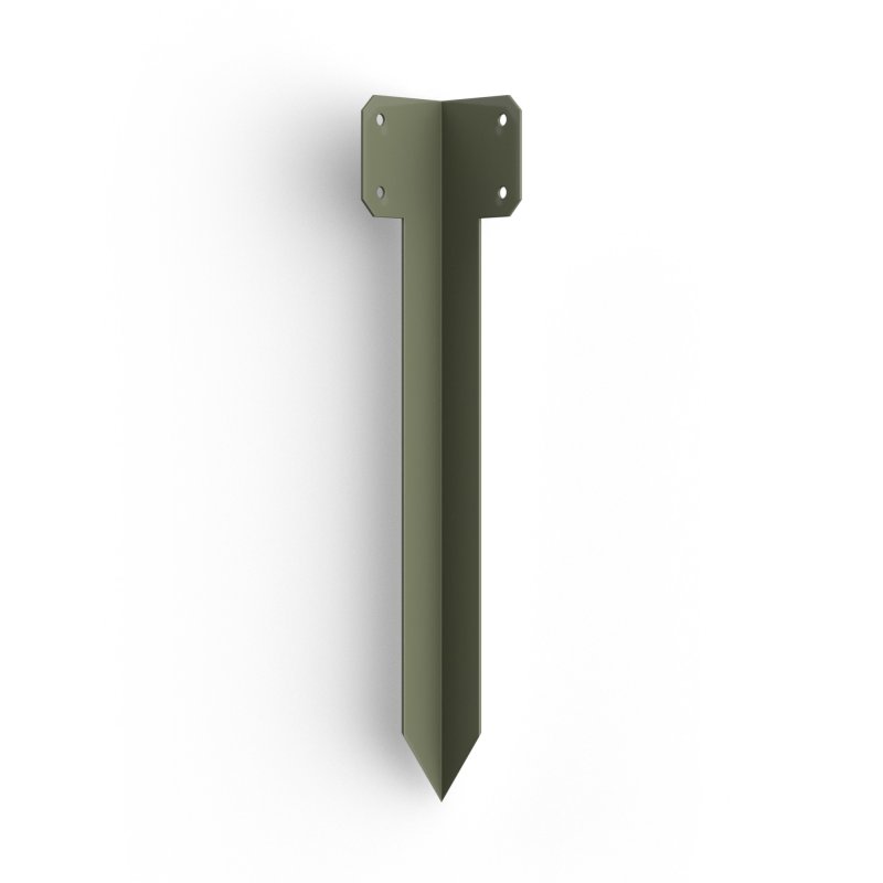 FENCEMATE® Sleeper Pin Corner Bracket 365 x 2mm - Olive