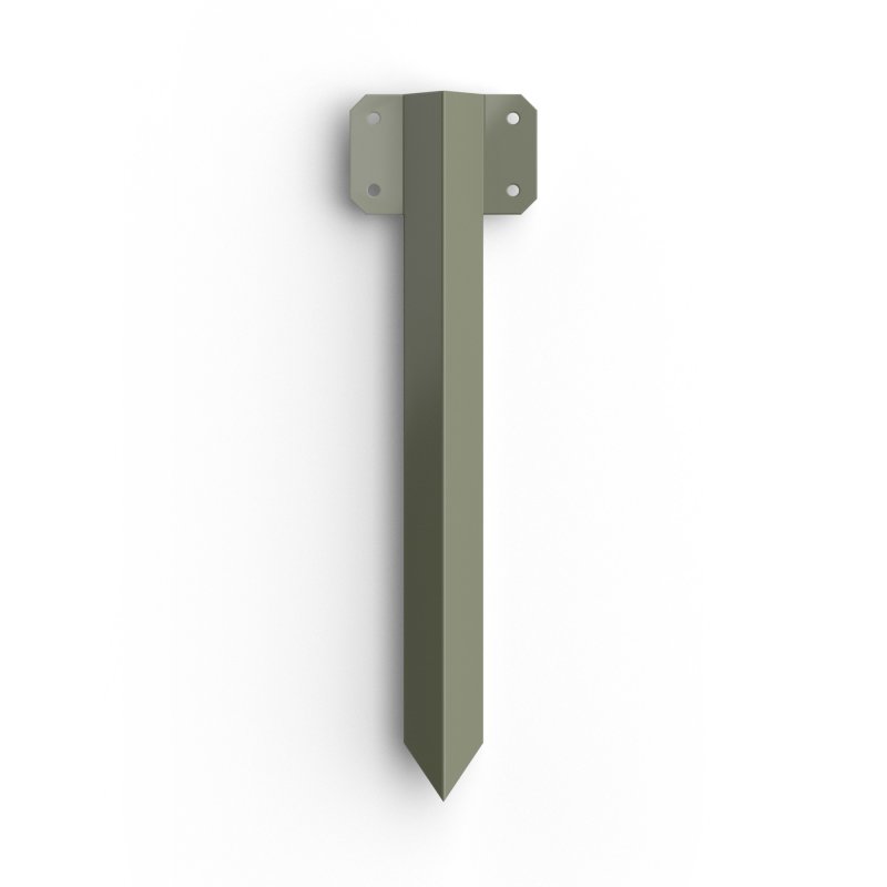 FENCEMATE® Sleeper Pin Straight Bracket 365 x 2mm - Olive