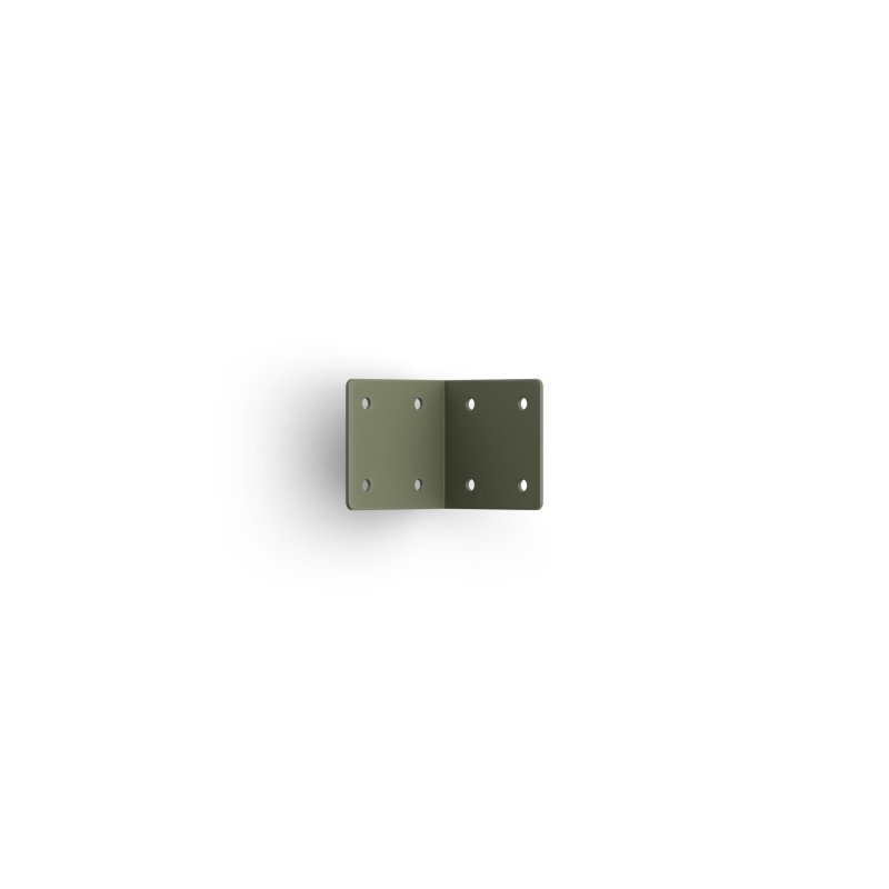 FENCEMATE® Sleeper Angle Bracket 85 x 85 x 80 x 2.5mm - Olive