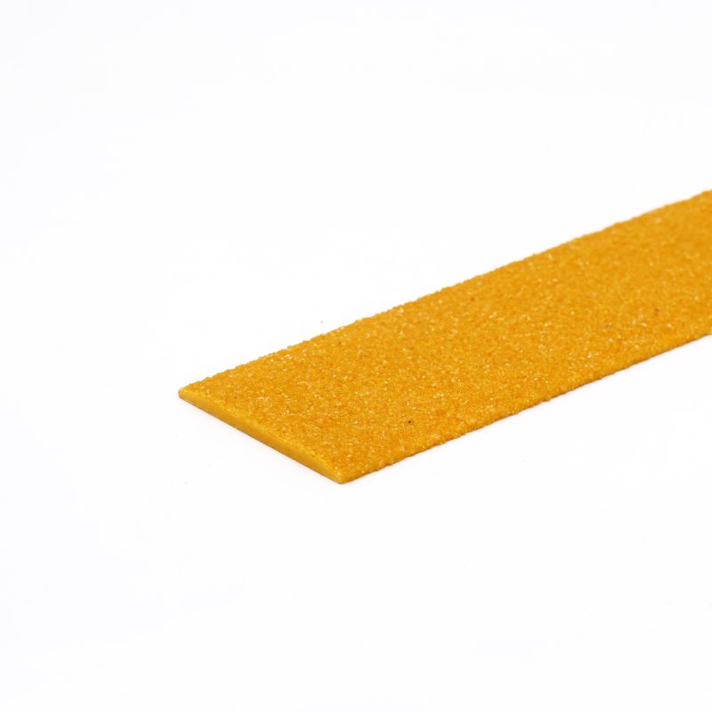 Barclay & Mathieson 50mm GRP Anti-Slip Decking Strip Yellow - Pre-Drilled Including Screws