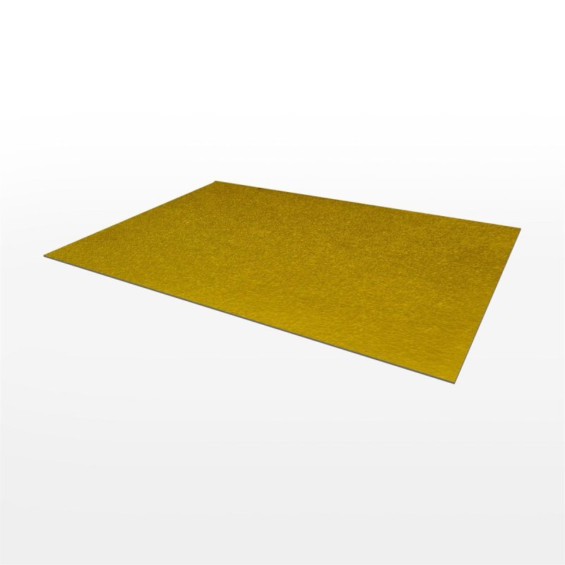 Barclay & Mathieson Gritted Solid Top Plate GRP Panel Yellow - 4mm