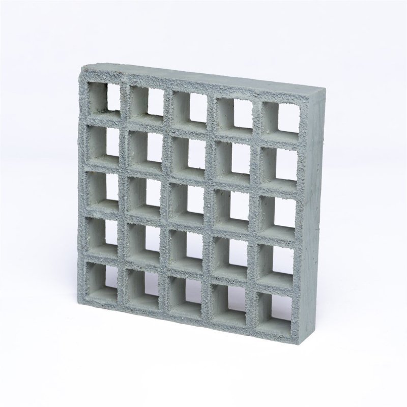 Barclay & Mathieson 15mm Open Mesh Smooth GRP Grating - 3660mm x 1220mm - Mid Grey - RAL 7040