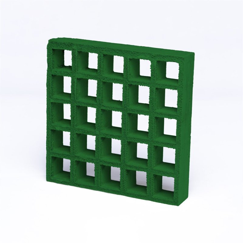 Barclay & Mathieson 38mm Open Mesh Gritted GRP Grating - 2985mm x 1000mm - Green - RAL 6010