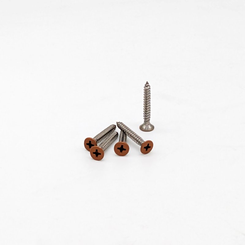 ScenicLiving® ScenicLiving Signature Colour Coded Screws - Oak (100 pcs)