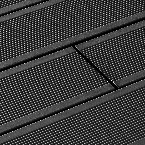 ScenicLiving ScenicLiving Naturel Ribbed Decking - Basalt Grey 3.2m