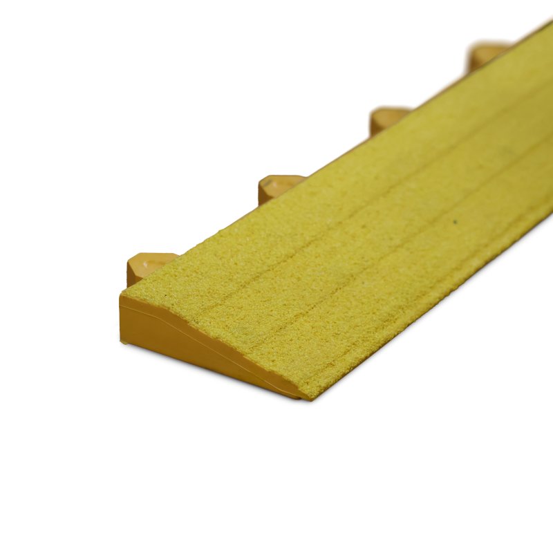 Barclay & Mathieson Gritted Ramp Edge, SM Type - Yellow