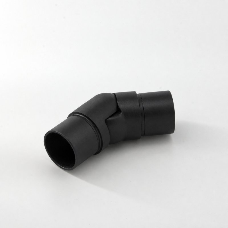 BM Architectural Articulated Elbow 0-70 Degree - 316/Matt Black PPC