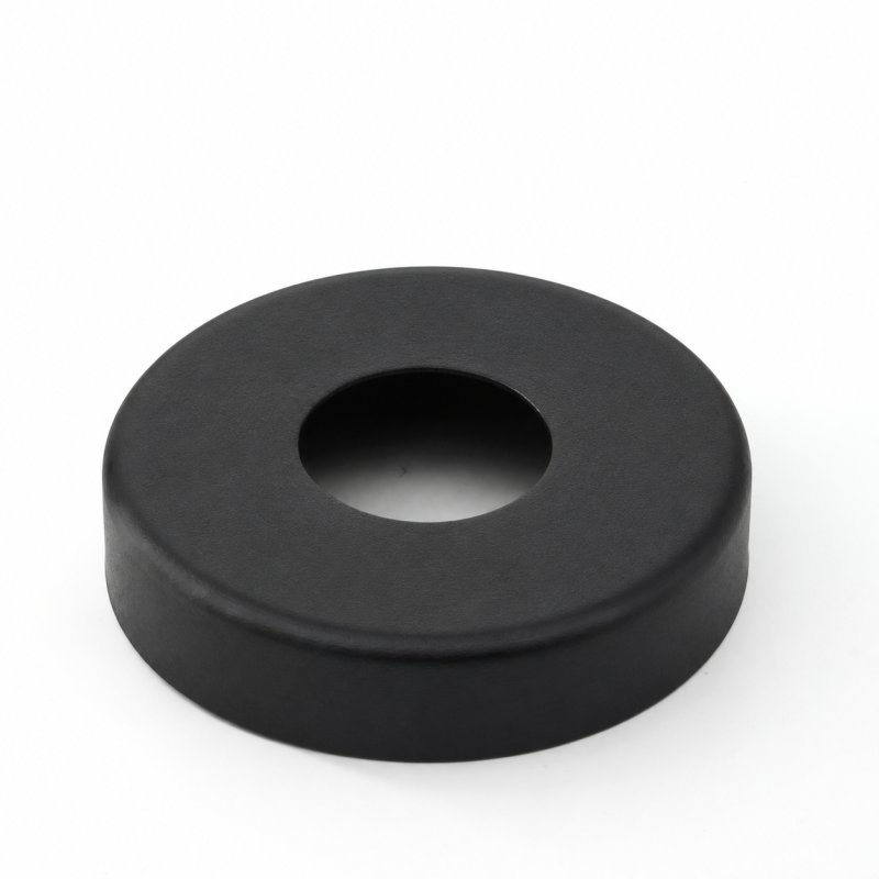 BM Architectural Click On Post Cover 125mm x 25mm - 316/Matt Black PPC