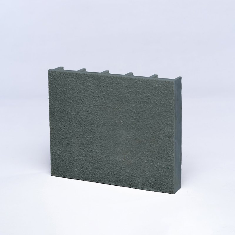 Barclay & Mathieson 41mm Moulded Solid Top Anti Slip GRP Grating Plank 3000mm - Dark Grey - RAL 7043