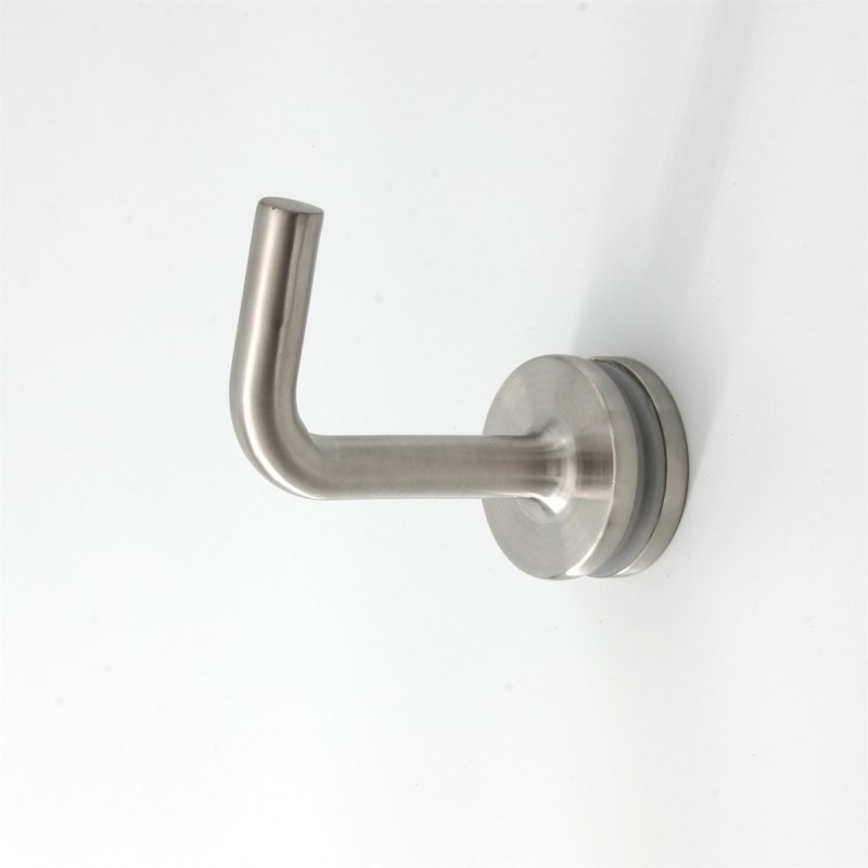 BM Architectural Weld On Offset Handrail to Glass Bracket - 86/57 - Grade 316