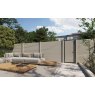Ecoscape Ecoscape Clarity - Graphite Composite Fence Board