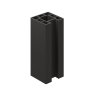 1.94m Charcoal Composite End Fence Post