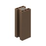 Ecoscape Ecoscape Clarity - 1.94m Walnut Composite Inter Fence Post