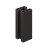 B+M 3m Charcoal Composite Inter Fence Post