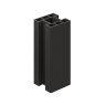 Ecoscape Clarity - 3m Charcoal Composite Inter Fence Post
