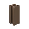 Ecoscape Clarity - 3m Walnut Composite Inter Fence Post